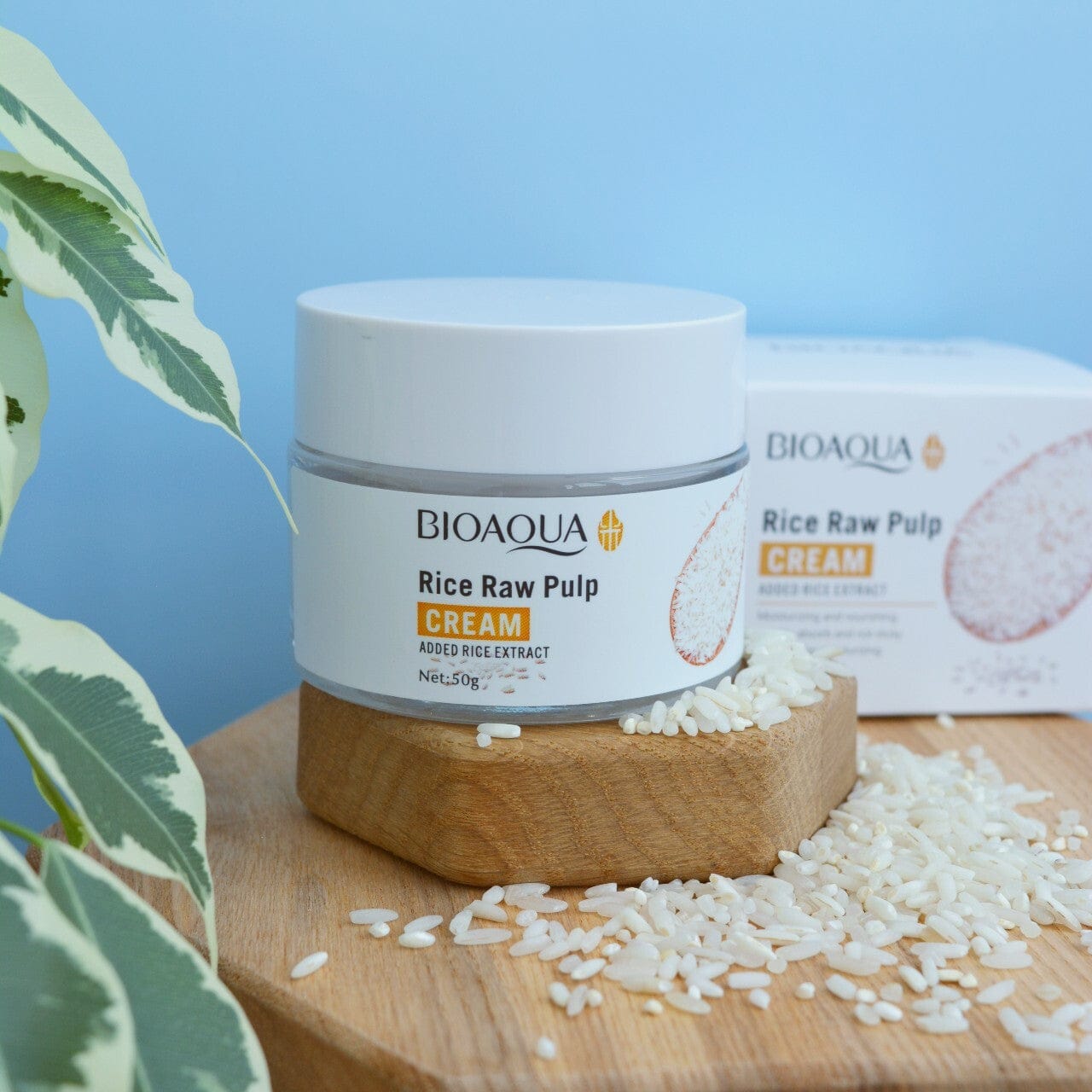 Rice Raw Pulp Face Cream – Bioaqua (50 g)