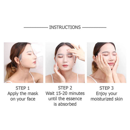 Sadoer Real Rose Facial Mask – Hydrating & Brightening Care (25 g)