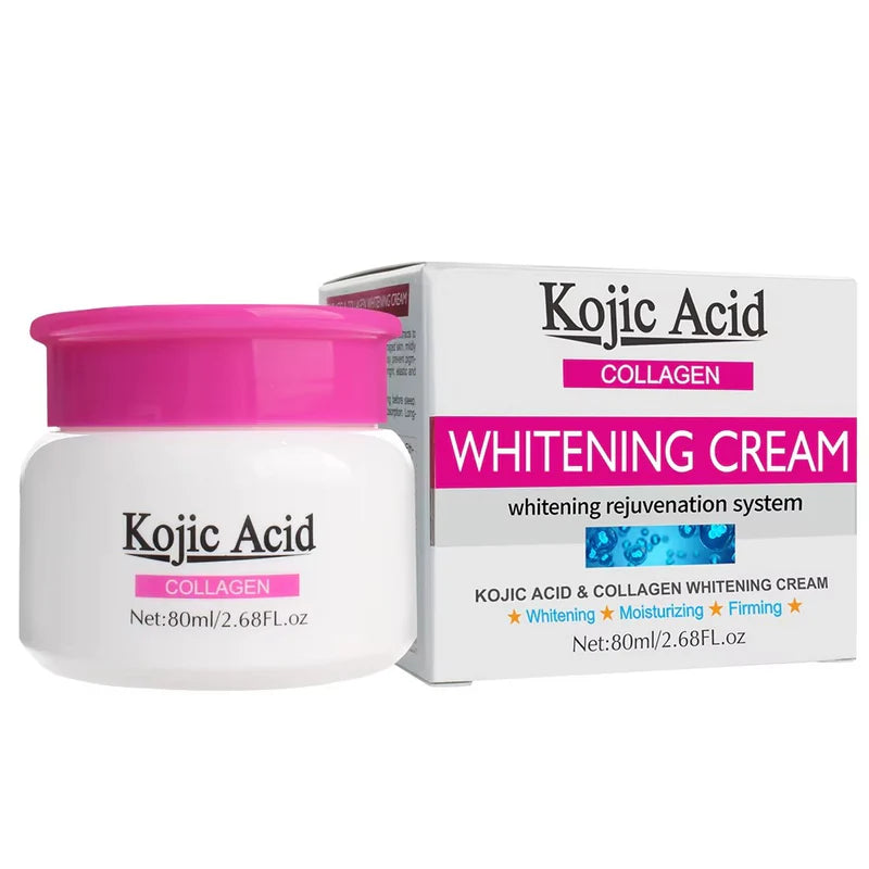 Kojic Acid Collagen Whitening Cream – Whitening & Rejuvenation System (80 ml)