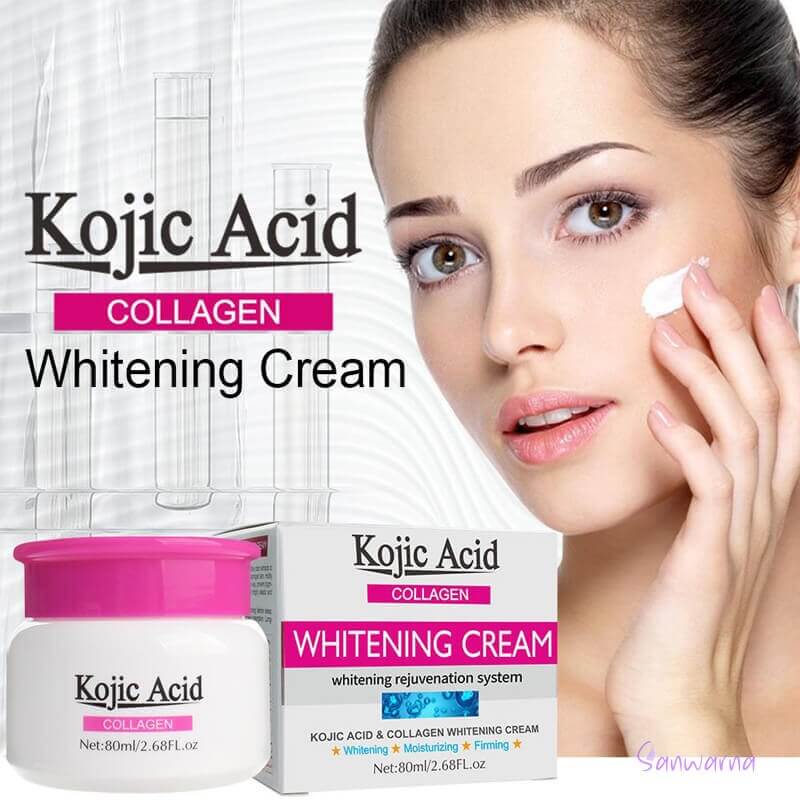Kojic Acid Collagen Whitening Cream – Whitening & Rejuvenation System (80 ml)