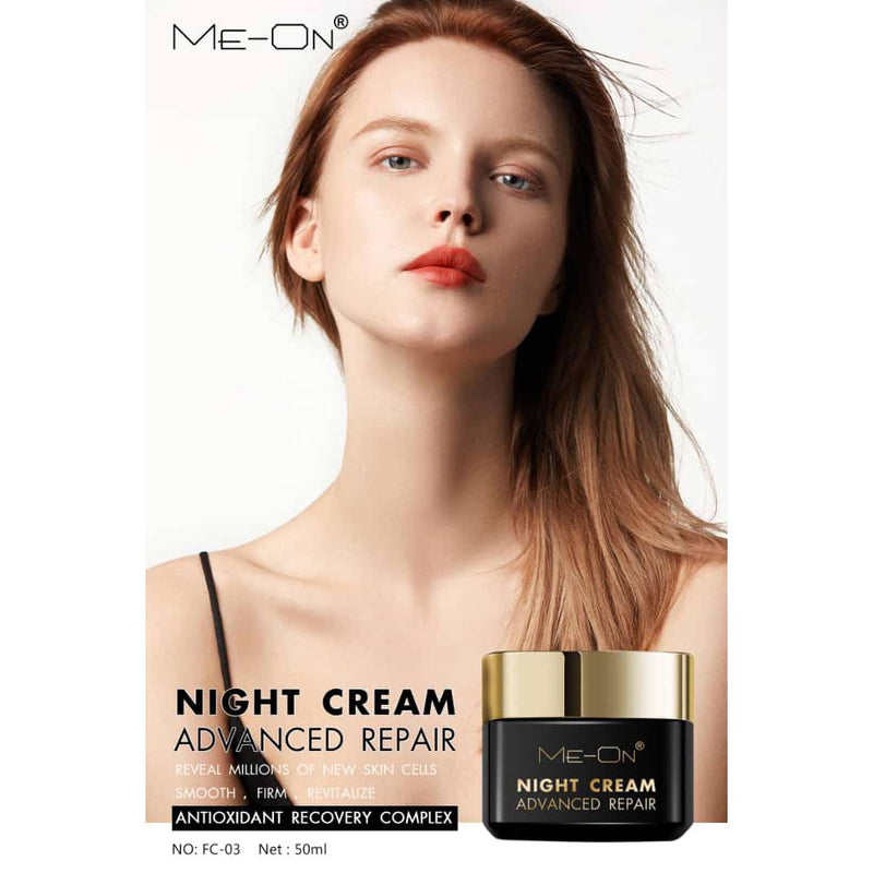 ME-ON Night Cream Advanced Repair – Reveal Millions of New Skin Cells, Smooth, Firm & Revitalize (50 ml)