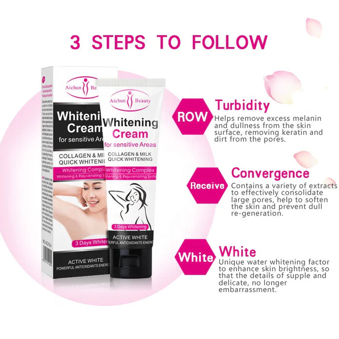 Aichun Beauty Face & Body Whitening Cream – Collagen & Milk Quick Whitening